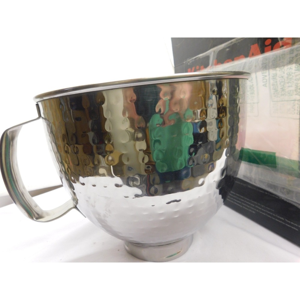 KitchenAid 5-Quart Stainless Steel Bowl  Hammered KSM5SSMBHM